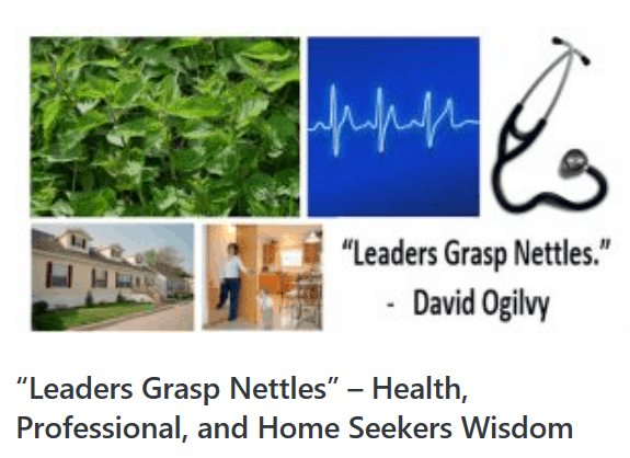 LeadersGraspNettlesHealthProfessionalHomeSeekersWisdomWeeklyRecapMHProNews