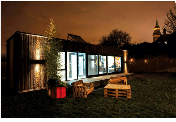 NightShotContainerHouseSelfBuildProjectRippleContainerHouseIrishDailyBusinessNewsMHProNews