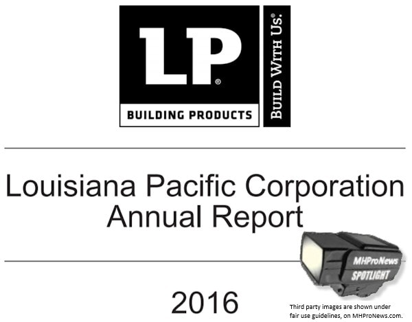 7112017LouisianaPacificCorpAnnualReportLPX2016ManufacturedHousingMHProNews