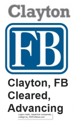 ClaytonFBClearedAdvancingFBHoldingClaytonBanksFairUseDailyBusinessNewsResearchMarketsDataReportsMHProNews