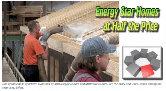 EnergyStarHomesHalfPriceManufacturedHousingIndustryDailyBusinessNewsMHProNews