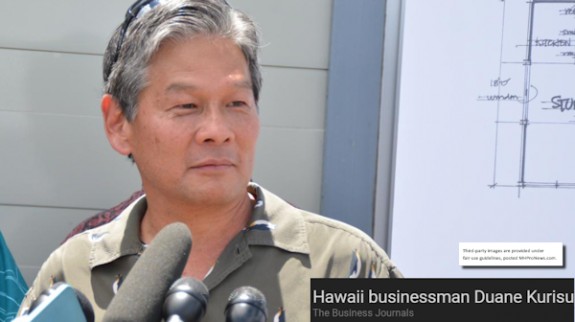 HawaiiBusinessmanDuaneKurisuCreditBusinessJOurnal-DailyBusinessNewsModularManufacturedHousingIndustryProNews600