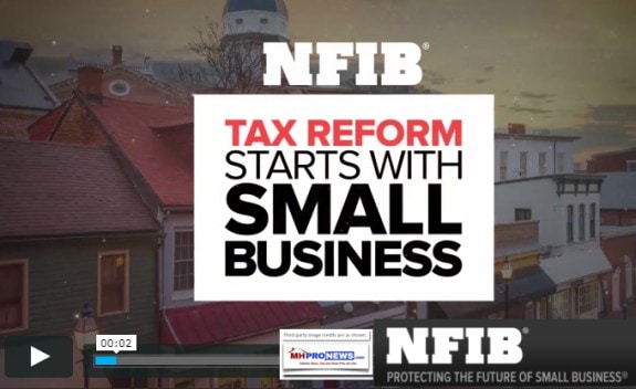 NFIBTaxReformNationalFederationIndependentBusinessDailyBusinessNewsMHProNews