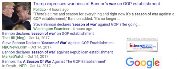 TrumpBannonSeasonofWarGoogleNewsDailyBusinessNewsMHProNews