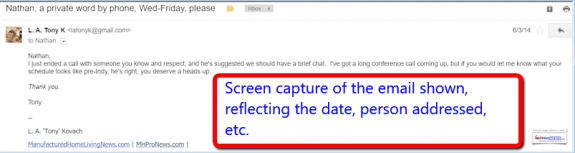 FirstOf3EmailsNathanSmithFromLATonyKovachHostileWorkplaceEnvironmentManufacturedHousingInstituteMHIMHProNewsLogo_001