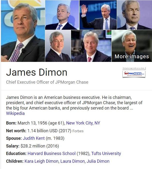 JamesJaimeDimonJPMorganChairmanPresidentCEOWikipediaDailyBuisnessNewsMHProNews