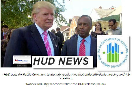 POTUSDonaldJTrumpHUDSecDrBenCarsonHUDNewsManufacturedHousingIndustryDailyBusinessNewsMHProNews