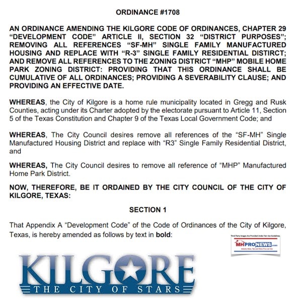 Image44KilgoreCityTXPlanningRestrictManufacturedHomes