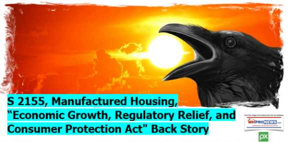 CrowingS2155ManufacturedHousingEconomicGrowthRegulatoryReliefConsumerProtectionActBackStoryMastheadMHProNews-575x284