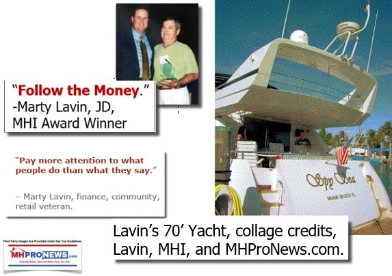 MartyLavinTataroAwardWinnerManufacturedHousingInstituteSpySeaFollowtheMoneyPayMoreAttentionToWhatPeopleDoThanWhatTheySayMHProNews