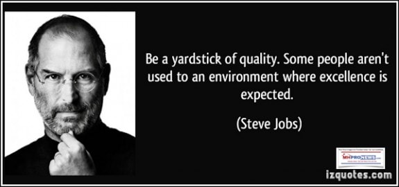 BeAYardstickofQualitySomepeopleAren'tUsetoEnvironmentWherefExcellenceExpectedSteveJobsPhotoQuoteDailyBusinessnewsMHProNews