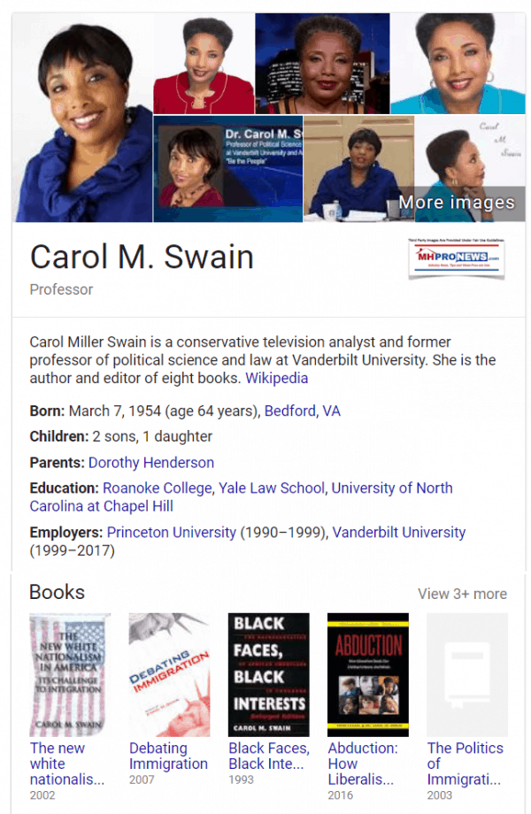 CarolMSwaimProfessorWikipediaDailyBusinessNewsMHproNEws
