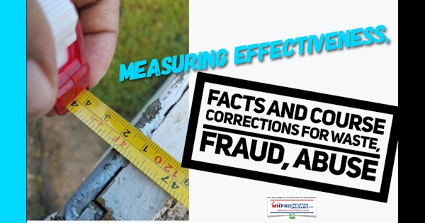 MeasuringEffectivenessFactsCourseCorrectionsForWasteFraudAbuseDailyBusinessNewsMHProNews