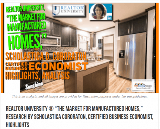 RealtorUnivScholasticaGayCororatonCBEManufacturedHomesDailyBusinessNewsMHProNews