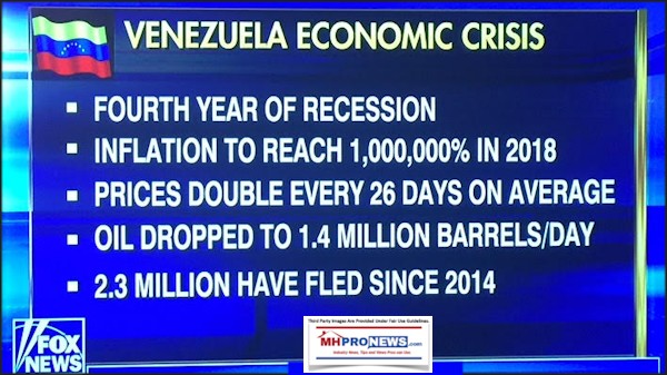 VenezuelaEconomicCrisisFoxInflation1MillionPercentPricesDouble26days2.3MillionFledDailyBusinessNEwsMHPronews