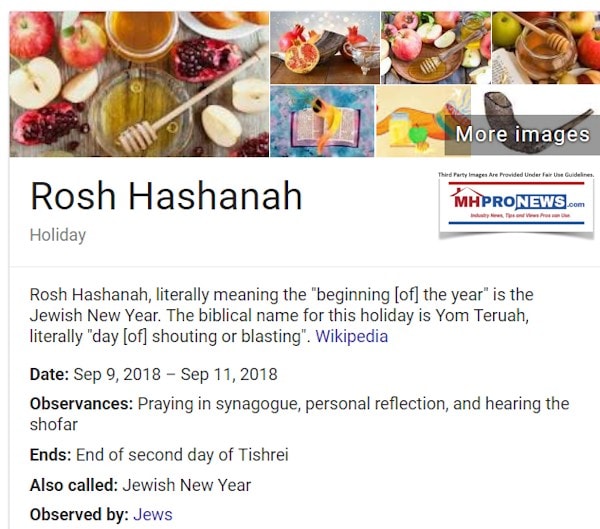 RoshHashanahJewishNewYearHolidayDailyBUisnessNews