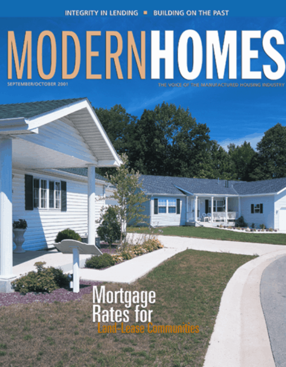 Rick rand great value homes community on cover modern homes magazine posted manufactured housing pro news