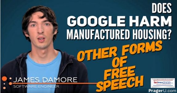 DoesGoogleHarmManufacturedHousingOtherFormsOfFreeSpeechDailyBusinessNEwsMHProNews