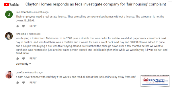 ClaytonHomesRespondsInvestigateFairHousingComplaintViewerComments