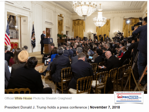 PresidentDonaldJTrumpWhiteHousePRessCOnference11.7.2018DailyBusinessNewsMHProNews-768x578