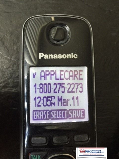 AppleCare800-275-2273PhishingScam3112019DailyBusinessNewsMHProNews