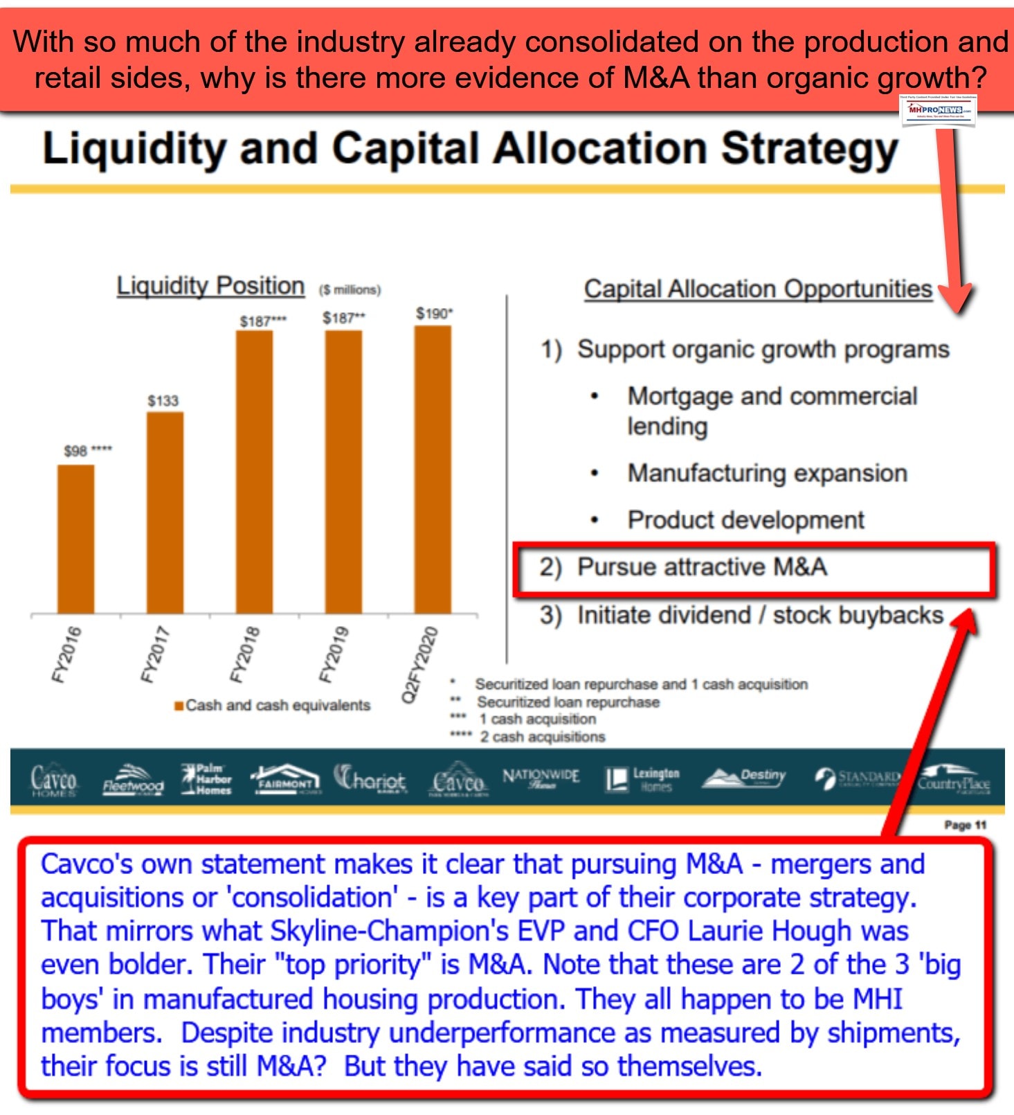 CavcoIndustriesLogoCapitalAllocationMergerAcquisitionsM+AvsOrganicGrowthCVCOlogoMHProNews