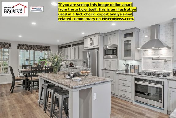 MichManufacturedHousingAssocManufacturedHomeInteriorPhotoUpscaleKitchenDiningRoomManufacturedHomeProNewsJuneHomeownershipMonthAnalysis