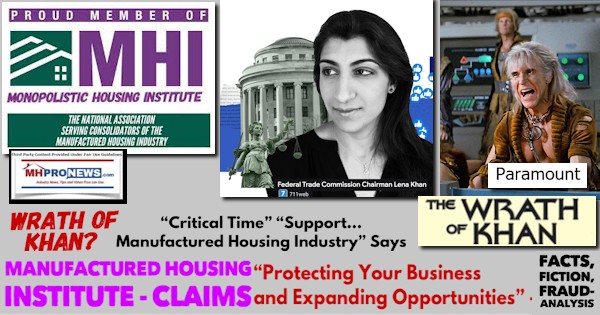 WrathKhanImgFTCLenaKhanCriticalTimeSupportManufactHousingIndustryManufacturedHousingInstituteProtectingYourBusinesExpandingOpportunitiesFactsFictionFraudAnalysisMHProNewsMAST