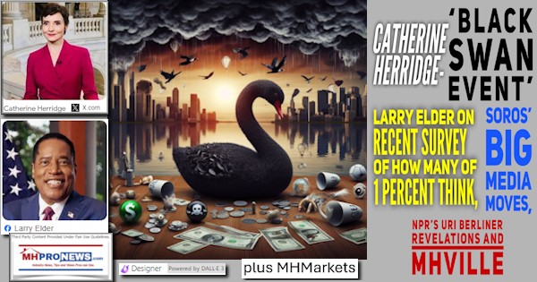 CatherineHerridgeBlackSwanEventLarryElderRecentSurveyOfHowMany1PercentThinkSorosBigMediaMovesNPRsUriBerlinerRevelationsAndMHVillePlusMHMarketsMHProNews