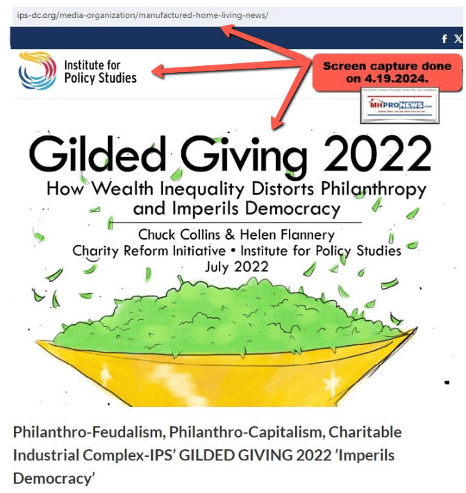 InstituteForPolicyStudies2024-06-15_09-25-04MHLivingNewsReportOnPhilanthroFeudalismPhilanthroCapitalismCharitableIndustrialComplexIPS-GildedGivingImperilsDemocracy-MHProNews