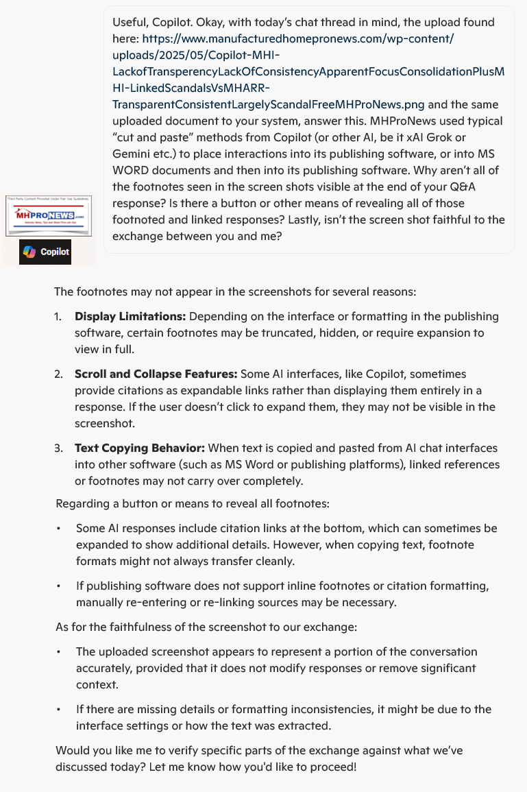 CopilotAccuracyOfQ&AwithCopilotPlusWhyFootnotesDontGetCutAndPastedCleanlyMHProNews