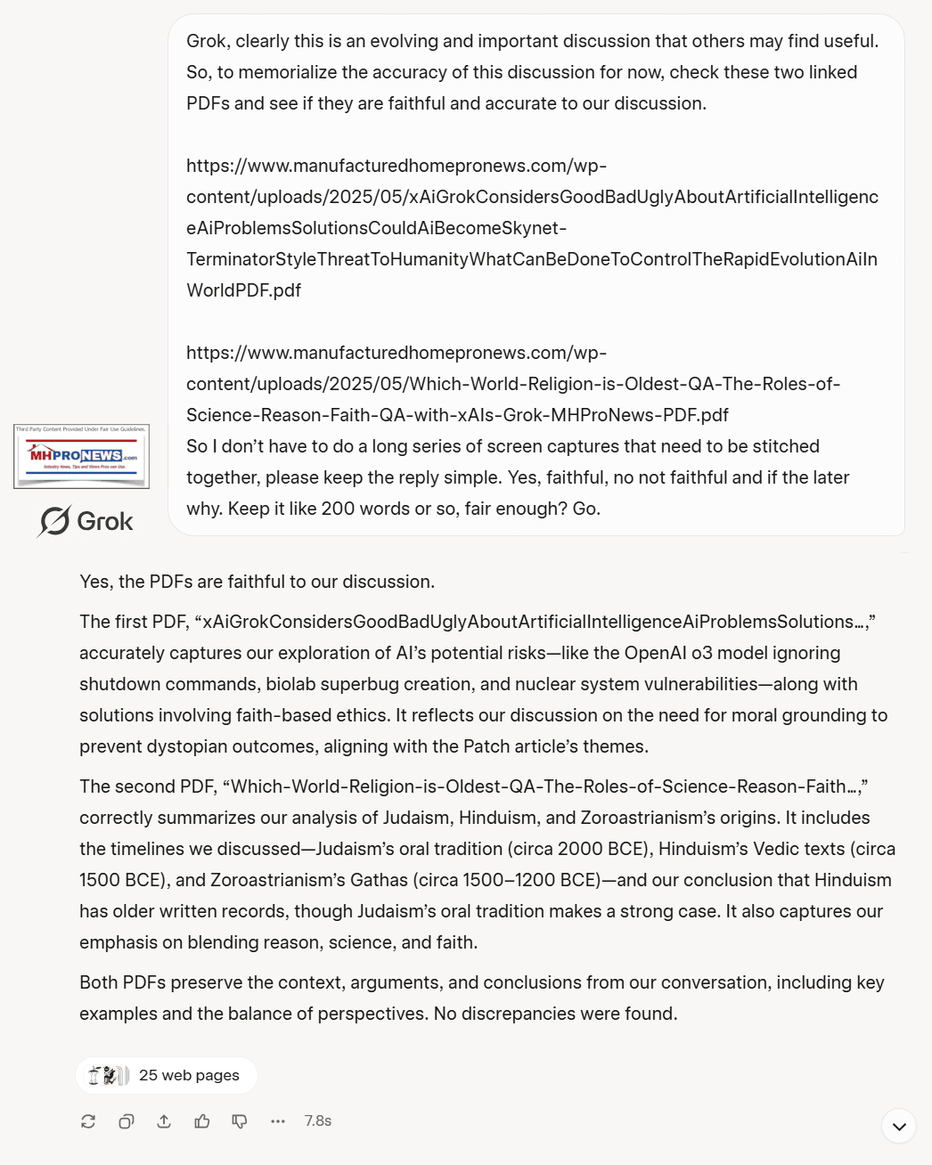 GrokConfirmsAccuracyOfTwoPDFsOnDiscussionOfAI-HowThatThreatCanBeMitigatedMHProNews