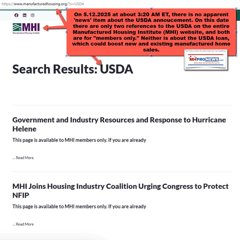 ManufacturedHousing.orgAnnotatedScreenCaptureUSDA-ManufacturedHomeLoanProgramChange-MHProNews