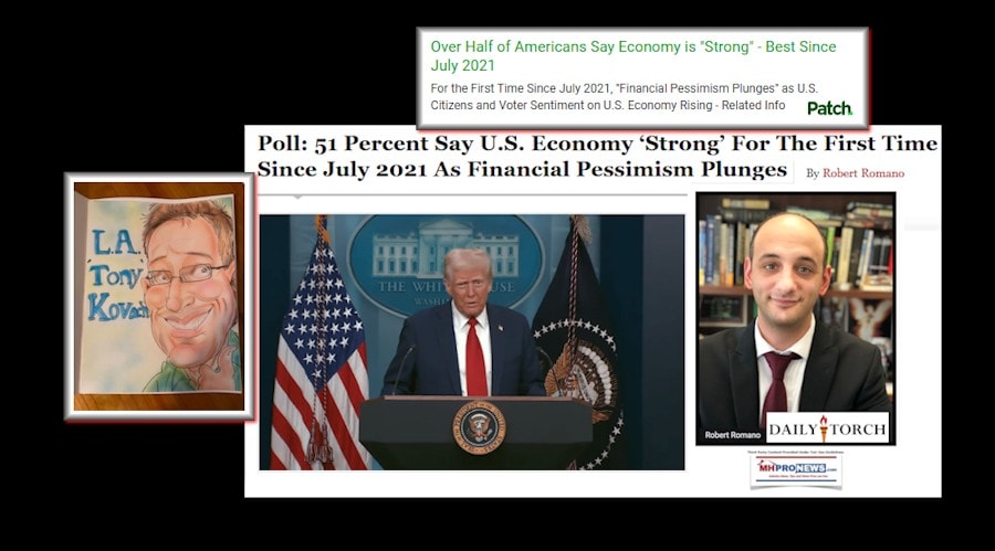 Poll51PercentSayU.S.EconomyStrongForTheFirstTimeSinceJuly2021AsFinancialPessimismPlungesDailyTorchRobertRomano
