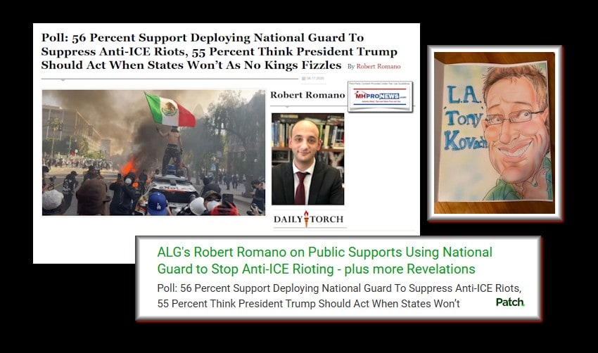 ALGsRobertRomanoPublicUsingNationalGuardStopAntiICEriotsMoreRevelationsPoll56PercentSupportDeployingNtlGuardSuppressAntiICE Riots55PercentThinkPresTrumpShouldActPatchKovachMHProNews
