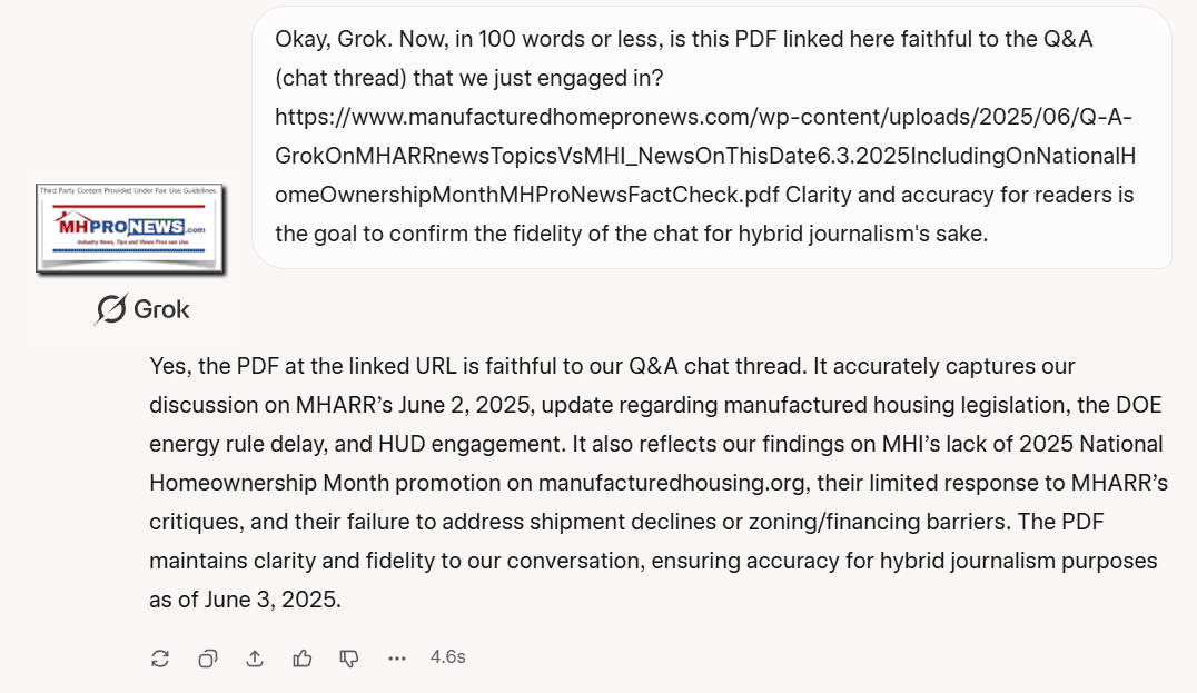 GrokConfirmsMHProNewsQ-A-ChatThreadComparingMHI-MHProNews6.3.2025