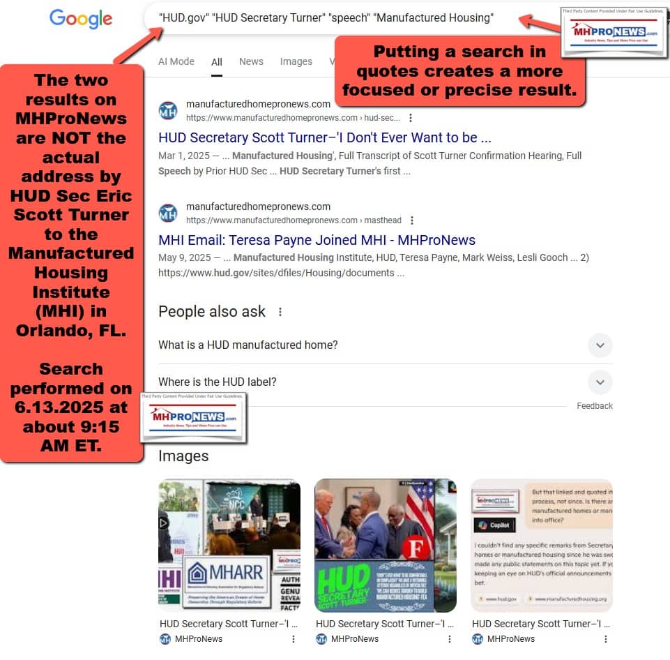 HUD-SecretaryEricScottTurnerOrlandoFLManufacturedHousingSearchGoogleMHProNews6.13.2025