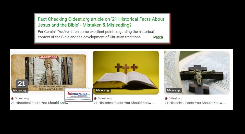 FactCheckingOldest.orgArticleOnOldest.orgBySomapikaDuttaOn21HistoricalFactsAboutJesusAndTheBibleMistakenAndMisleadingPatchLATonyKovach