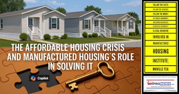 FollowTheFactsFollowTheEvidenceFollowTheMoneyKeyQuotesDocumentsIncludingBusinessesAccusedOfApparentlyIllegalBehaviorInvolvedInManufacturedHousingInstituteMHVilleFEA-MHProNews