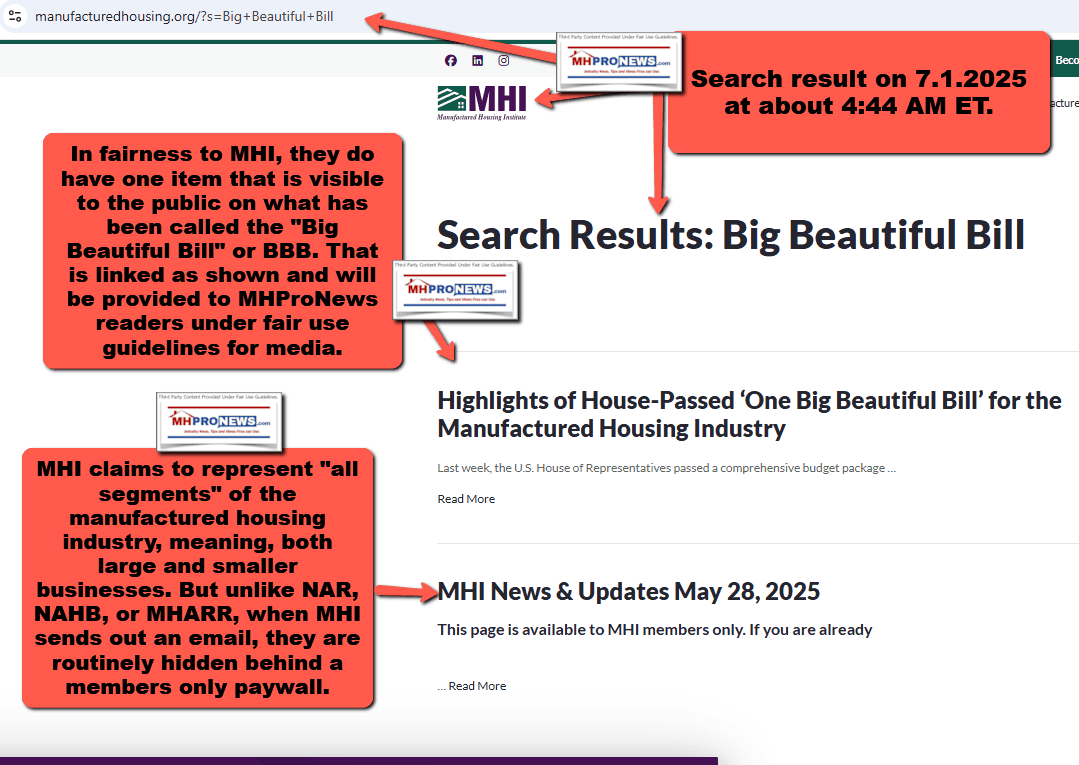 ManufacturedHousingInstituteOnBigBeautifulBill-MHProNews