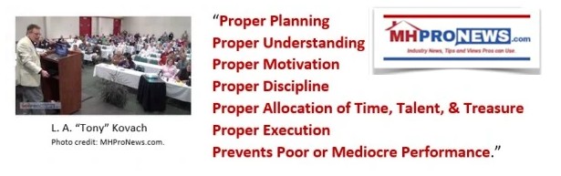 ProperPlanningUnderstandingMotivationDisciplineAllocationTimeTalentTreasurePreventPoorPerfomanceLATonyKovachQuoteGraphic