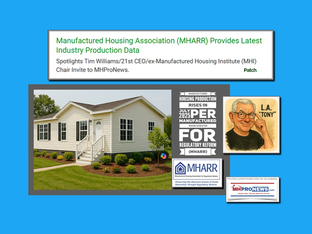 manufacturedhousingassociationmharr-provideslatestindustryproductiondataspotlightstim-illiams-21st-ceo-ex-manufactured-housing-institute-mhi-chair-invite-to-mhproNewsPatch