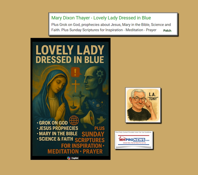 marydixonthayerlovelyladydressedinblueplusgrokongodpropheciesaboutjesusmaryinthebiblescienceandfaithplussundayscripturesforinspirationmeditationprayerkovachpatch
