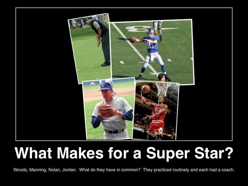 What Super Star Athletes Have in Common inspirational poster on MHProNews