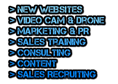 WebsitesVideoDroneMarketingPRSalesTrainingConsultingContentRecruitingManufacturedHome