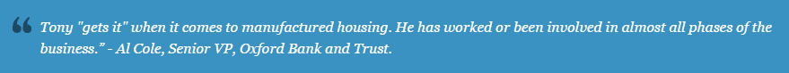 quote-al-cole-senior-vp-oxford-bank-and-trust-posted-mhc-md-mhpronews-comManufacturedHomesMarketingSalesManagement