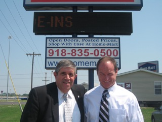 Doug Gorman and OK1 (r) Congressman John Sullivan Industry Voices MHMSM.com MHProNews.com 