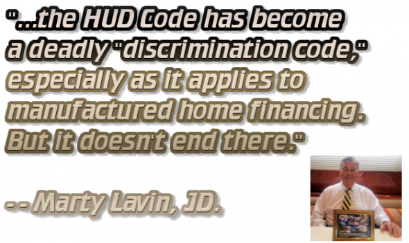 MartyLavinHUDCodeDeadlyDiscriminationCode-IndustryVoicesMHProNews