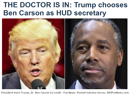 president-electtrumpdrbencarsonhudsecreatrynomineepostedindustryvoicesmhpronews