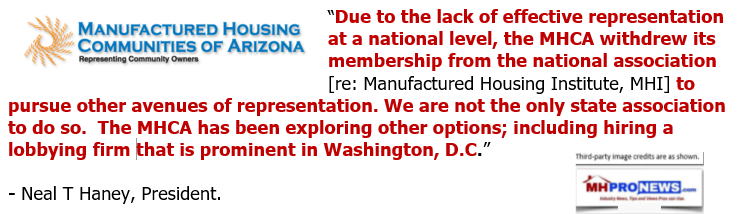 MHCommunitiesOfAZNealTHaneyPresidentWhyTheyQuitManufacturedHousingInstituteMHIDailyBusinessNewsMHProNews737x214